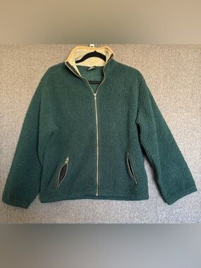 Vintage Timberline Colorado Sherpa-Lined Jacket - Forest Green